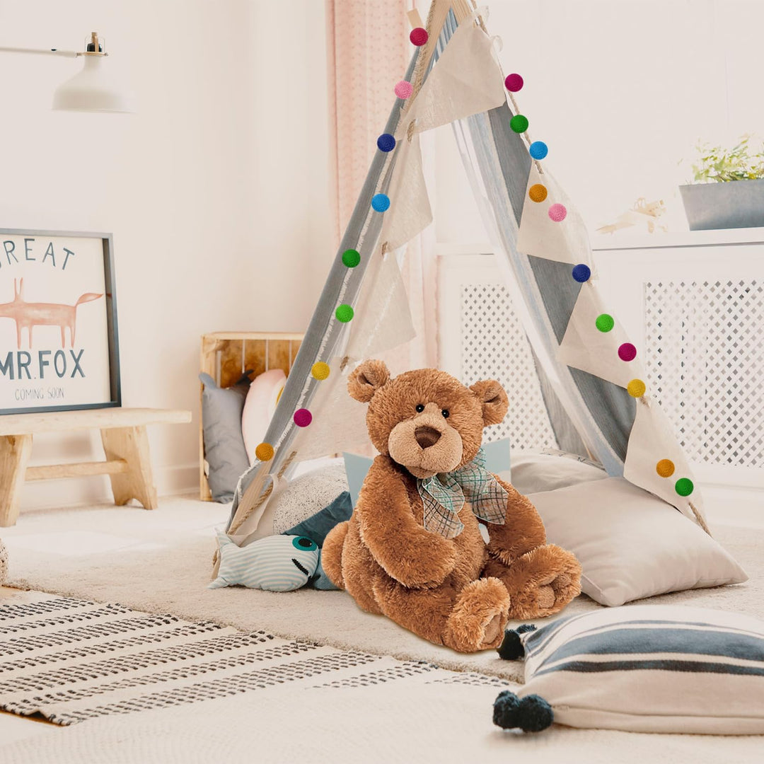 2 Stück Wolle Filz Ball Girlande Bunte Pom Pom Girlande Handgefertigt 6,5 Fuss Lang 24 Bälle Filz Ku