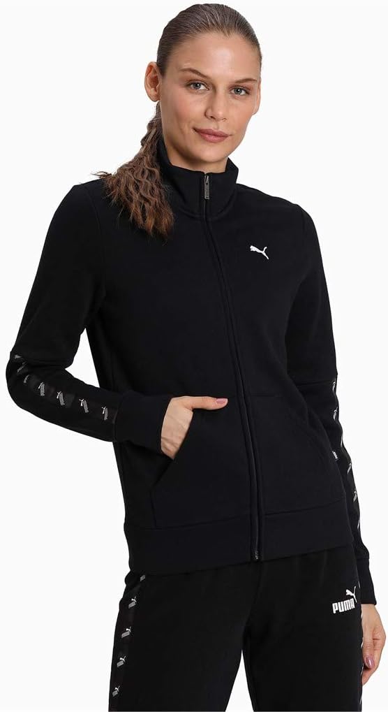 PUMA Damen Amplified Sweat Suit Cl Trainingsanzug XS Puma Black, XS Puma Black