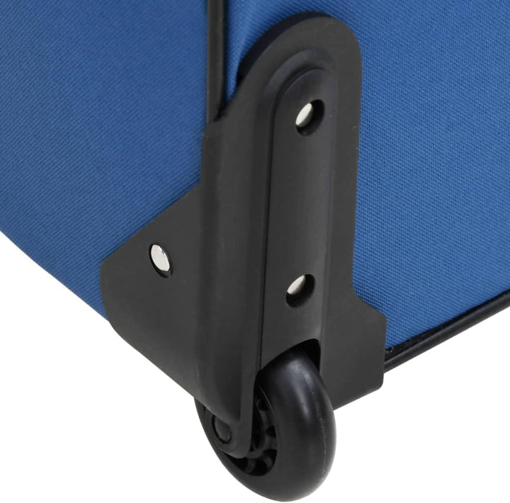 vidaXL Reisekoffer Set 5-TLG., Kofferset mit 3 Rollkoffern Reisetasche Kulturtasche, Hartschalenkoff