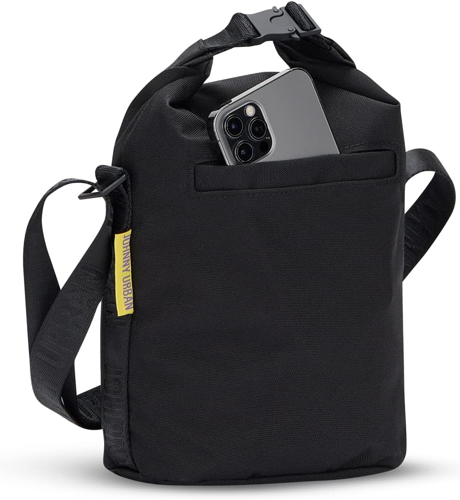 Johnny Urban Umhängetasche Damen &amp; Herren Klein Schwarz - Rue - Stylische Crossbody Tasche - Kleine