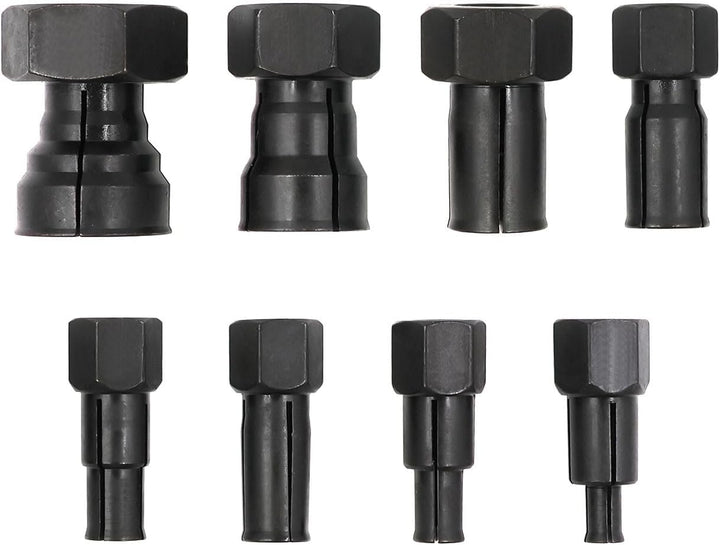 12 TLG Motorrad-Blindinnenlager-Abzieher-Werkzeug-Set 8-32 mm | mit Gleithammer und Antriebsstifte F