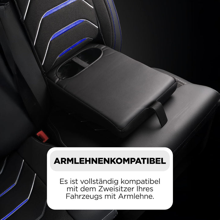 Autositzbezüge Universal 2+1 für FIAT Ducato, Peugeot Boxer, Citroen Jumper (2014-2026) Opel Movano