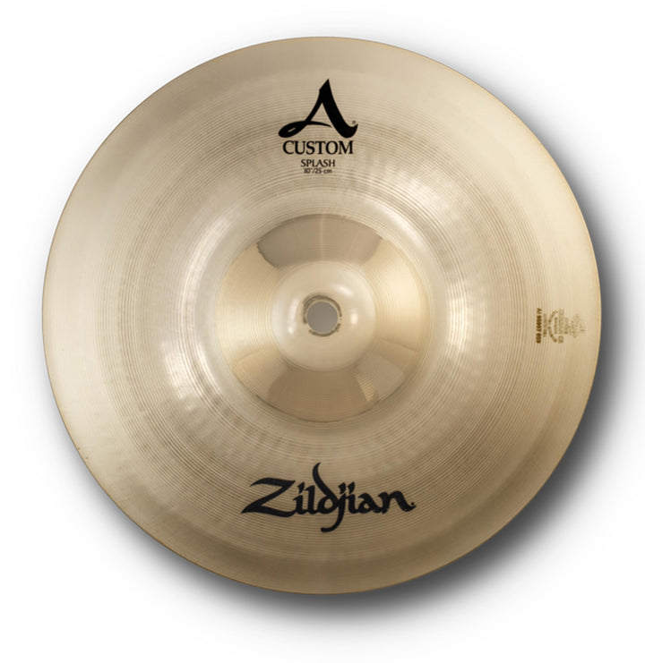 Zildjian A Custom Series - 10" Splash Cymbal- Brilliant finish 10 Zoll Brilliant Finish, 10 Zoll Bri