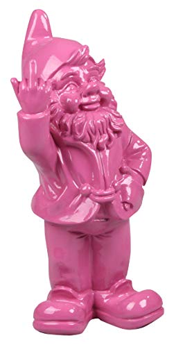 Gartenzwerg Mittelfinger Garten Wichtel 30cm Fuchsia| Gerichte Wahl