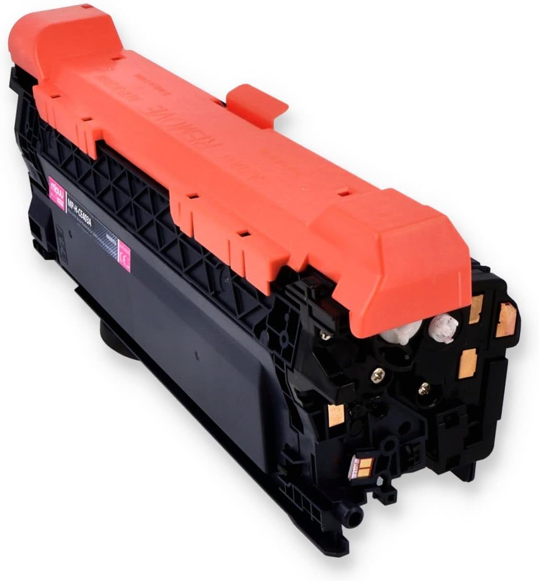 Mipuu Toner kompatibel für HP CE401A 507A Magenta Rot Pink für HP Laserjet Pro 500 Color MFPM570DN M