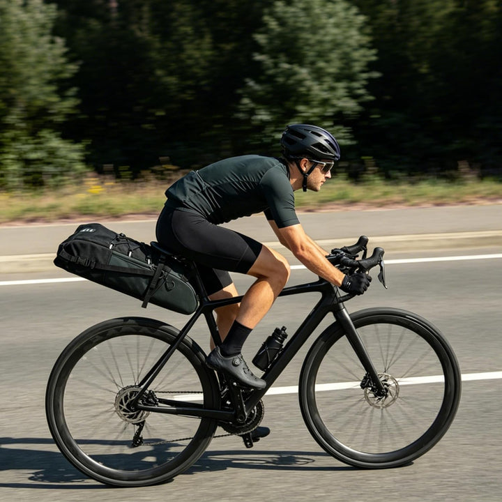 AUMTISC Fahrrad Satteltasche 11L,Sitztasche Aufbewahrungstasche für Outdoor Rennräder Fahrräder, Mou