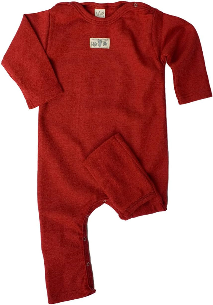 Lilano, Merino Wickelsach mit 2-Wege Reissverschluss Uni, 100% Wolle (kbT) (Marine, 62-68) Marine 62
