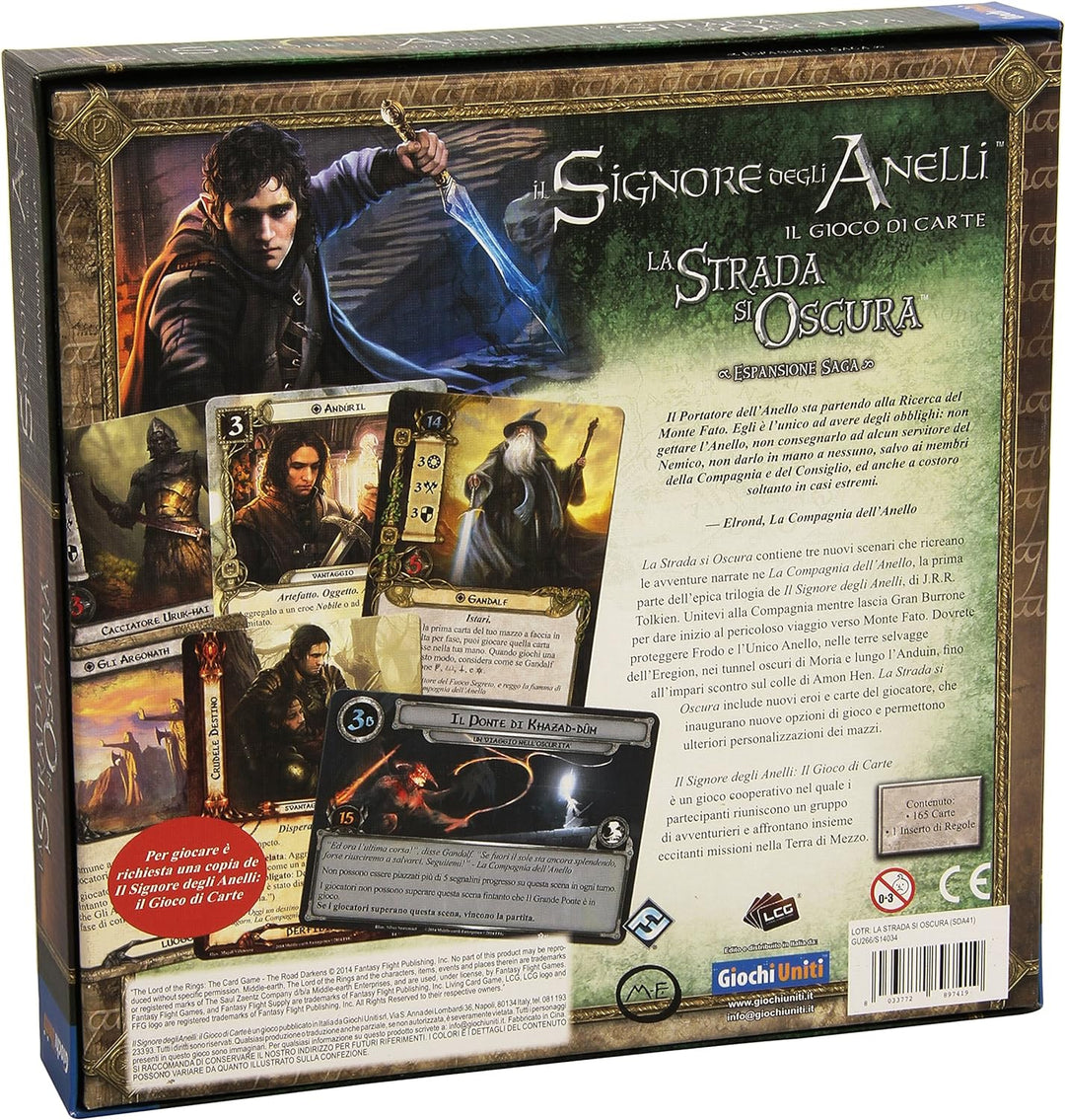 Giochi Uniti - Der Herr der Ringe LCG, Die Strasse Verdunkelt Sich, GU266, Die Strasse Verdunkelt si