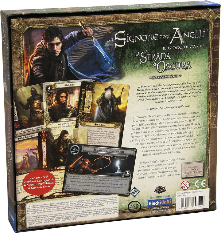 Giochi Uniti - Der Herr der Ringe LCG, Die Strasse Verdunkelt Sich, GU266, Die Strasse Verdunkelt si