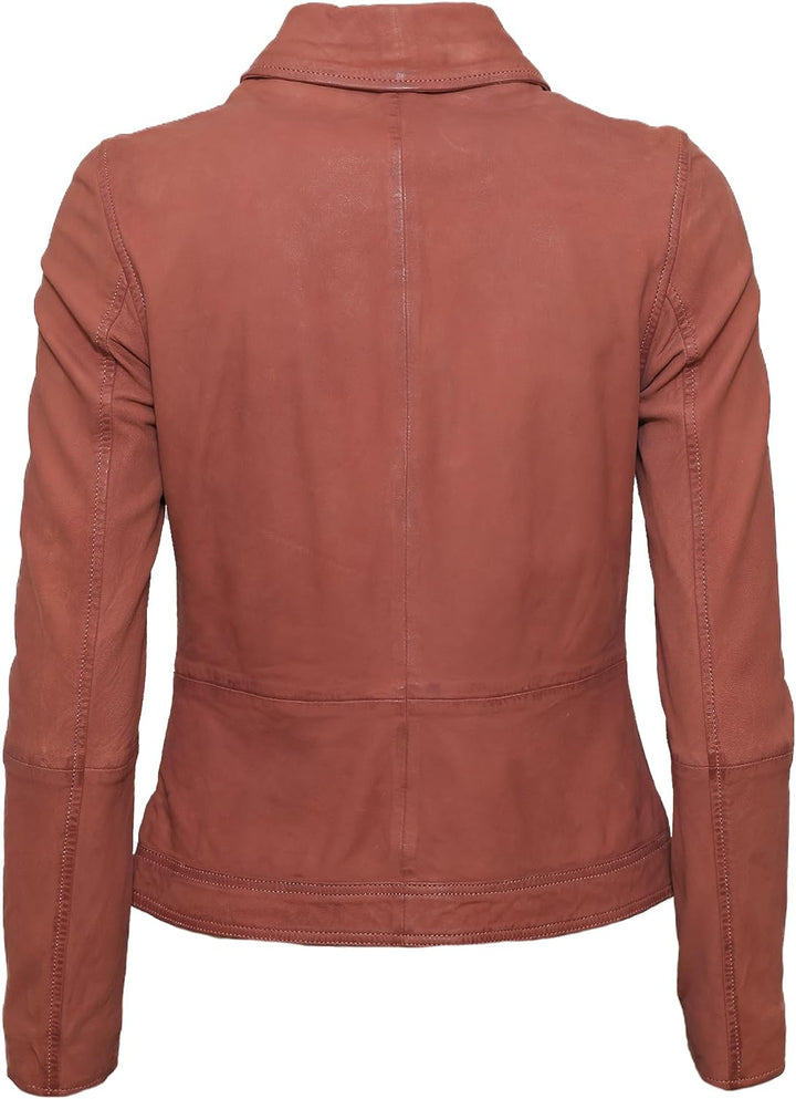 MAZE Damen Lederjacke 4202117 L desert rose, L desert rose