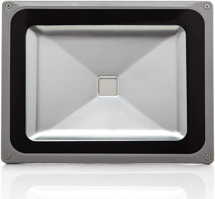 LED Scheinwerfer Flutlicht 50W 4.250Lm IP65 Brico Rot 30.000H [BQFS29050B-R] | Greenice, Rot