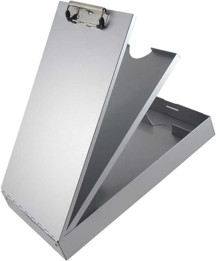 Saunders Cruiser-Mate II Klemmbrett aus recyceltem Aluminium, mit 2 Ablagefächern 8.5 x 14 Inches Al