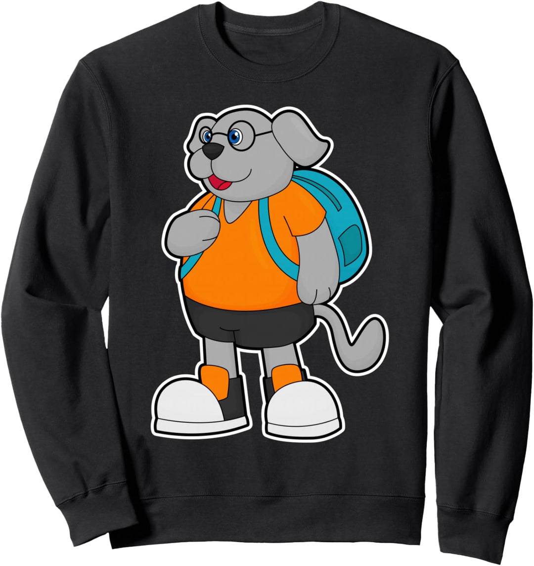 Hund Brille Sweatshirt