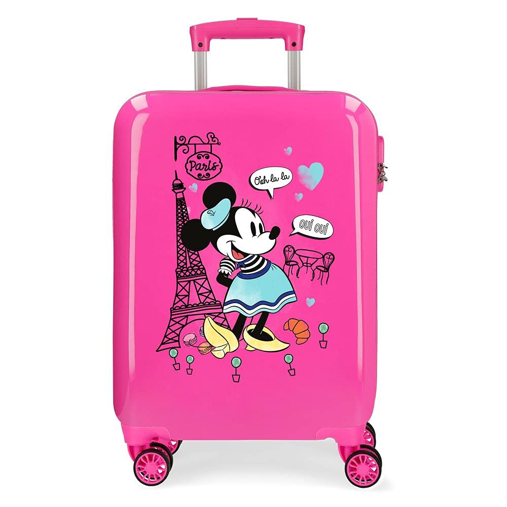 Disney Mädchen Gepäck- Kindergepäck, Fuchsie, 38 x 55 x 20 cms Tasche Fuchsie, Tasche Fuchsie