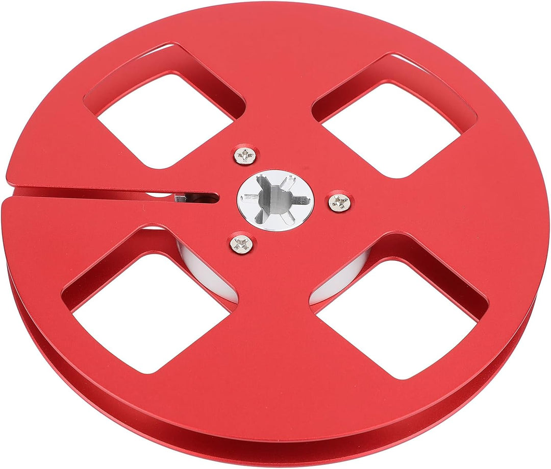 1/4 5 Zoll Leere Bandspule 4 Löcher Universal Open Reel Tonband Leere Spule Aluminiumlegierung für R