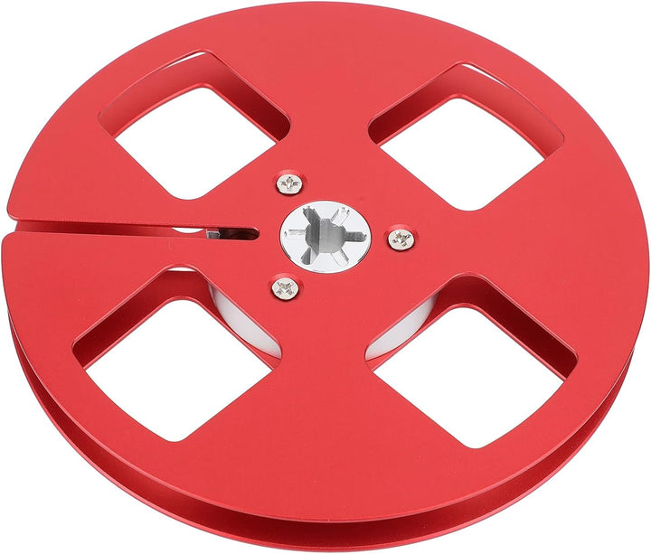 1/4 5 Zoll Leere Bandspule 4 Löcher Universal Open Reel Tonband Leere Spule Aluminiumlegierung für R