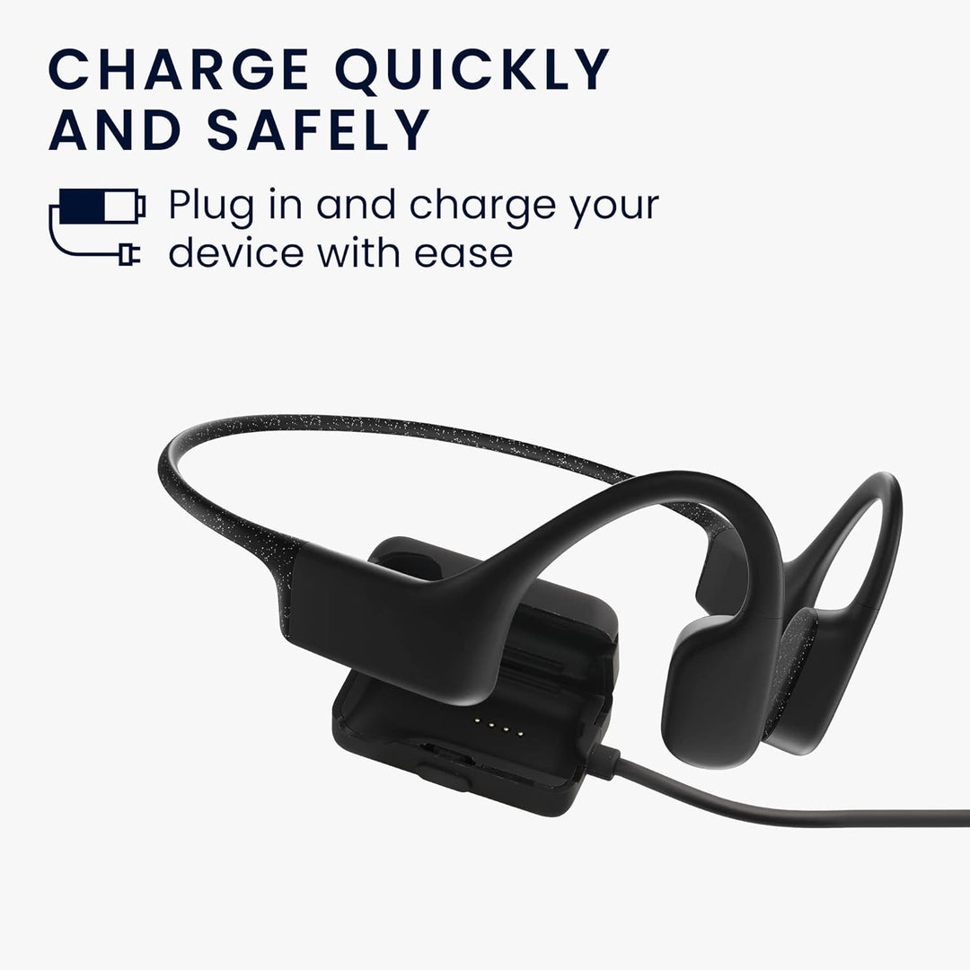 kwmobile USB Kabel Charger kompatibel mit AfterShokz Xtrainerz AS700 / OpenSwim S700 Ladekabel - Sma