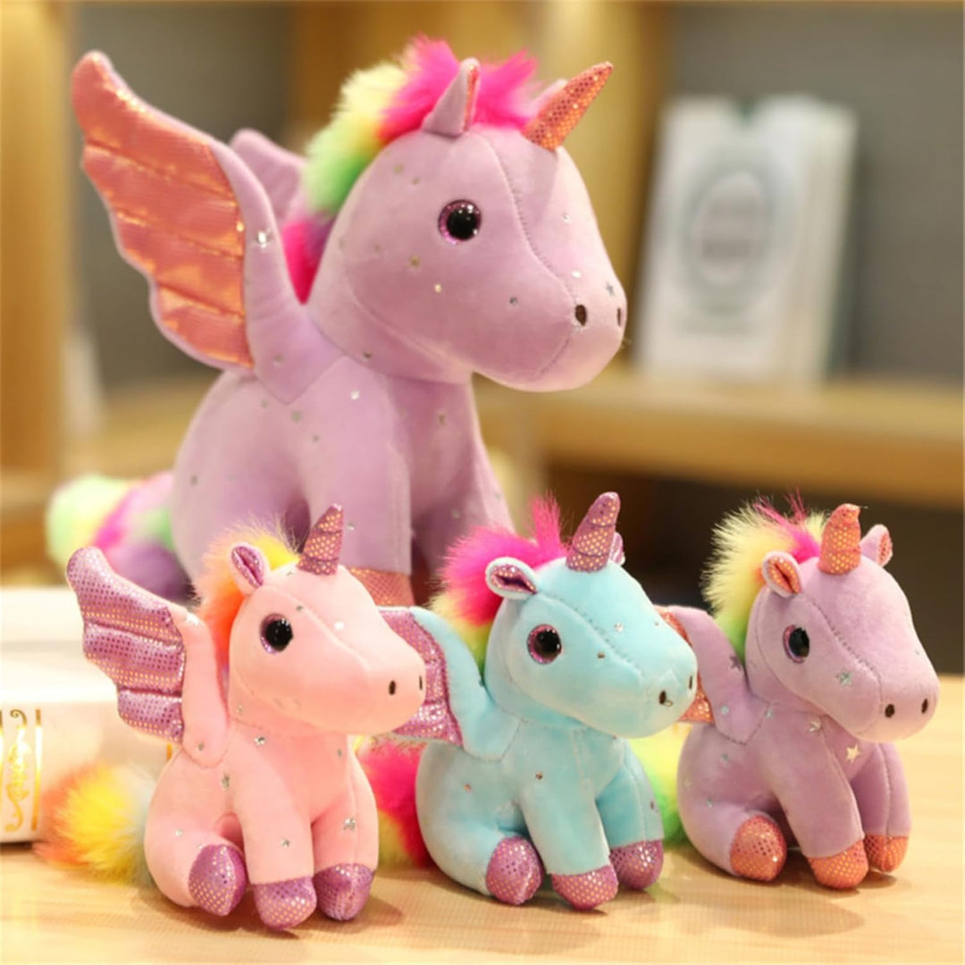 Trayosin 20/28cm Kuscheltier Einhorn Plüschtier für Mädchen,Niedliches Plüschtier Geschenk für 3-8 J
