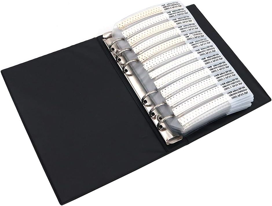 DollaTek Kondensator 0603 (0.5pF-2.2uF) 90 Wert x 50pcs = 4500pcs SMD SMT Kondensator kombiniert Bei