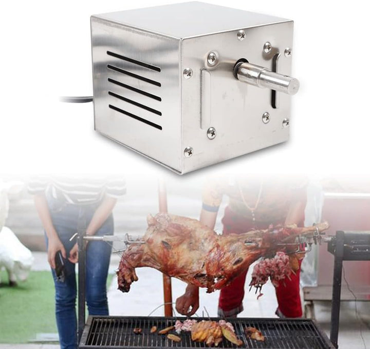 220V Grillmotor für Grillspiess Barbecue Grill Motor Drehspiess BBQ Rotisserie Röster Spiess Motor 2