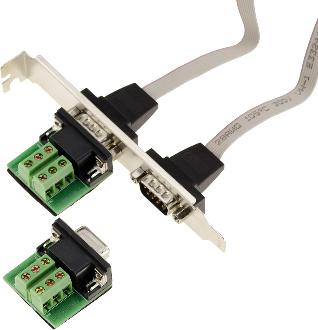KALEA-INFORMATIQUE Mini PCI Express MiniPCIe-Karte mit 2 seriellen Ports RS422 RS485 DB9 mit EXAR XR