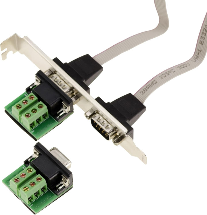 KALEA-INFORMATIQUE Mini PCI Express MiniPCIe-Karte mit 2 seriellen Ports RS422 RS485 DB9 mit EXAR XR