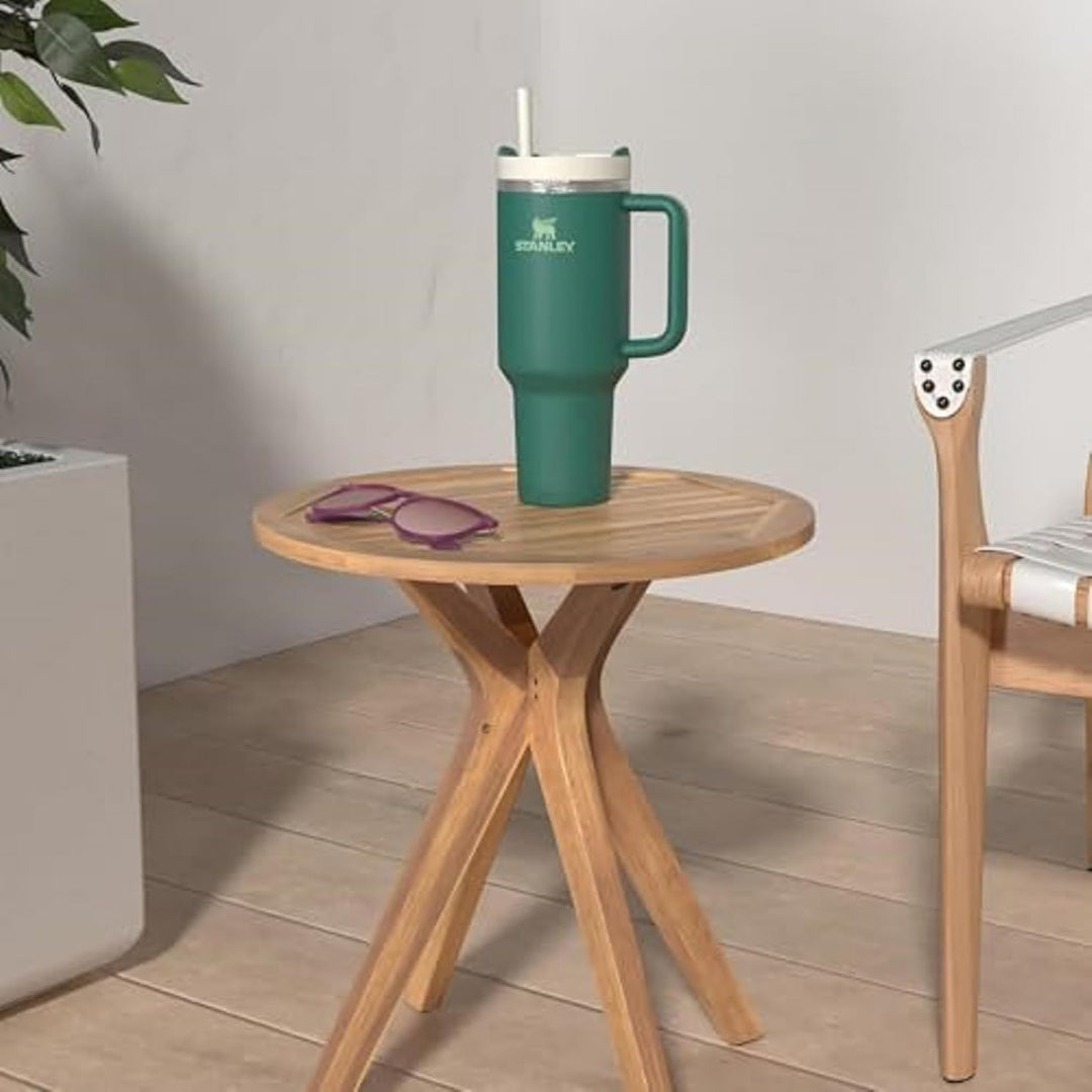 STANLEY Quencher H2.0 FlowState Vakuumisolierter Becher aus Edelstahl mit Deckel und Strohhalm für W