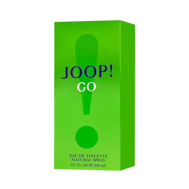 JOOP! Go! Eau de Toilette for him, holzig-fruchtiger Herrenduft, ein Energiekick in Form eines EdT-S