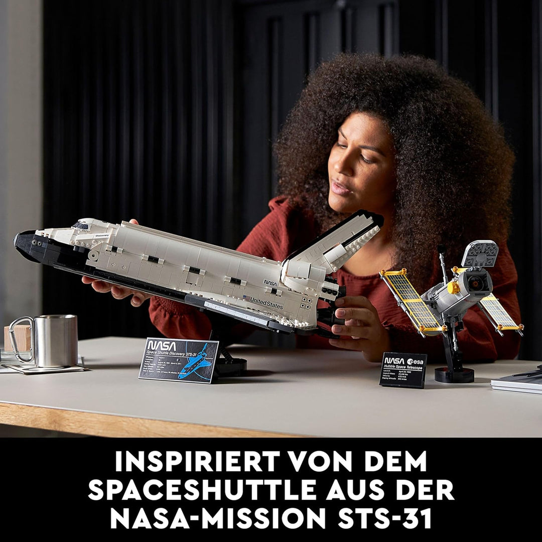 LEGO Icons NASA-Spaceshuttle "Discovery" Raumschiff, Rakete, Set für Erwachsene 10283 Single, Single
