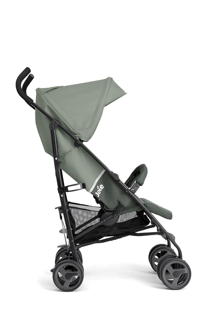 Joie Nitro LX Schirmbuggy – ultraleichter Kompakt-Buggy ab Geburt bis 15 kg, flach verstellbare Rück