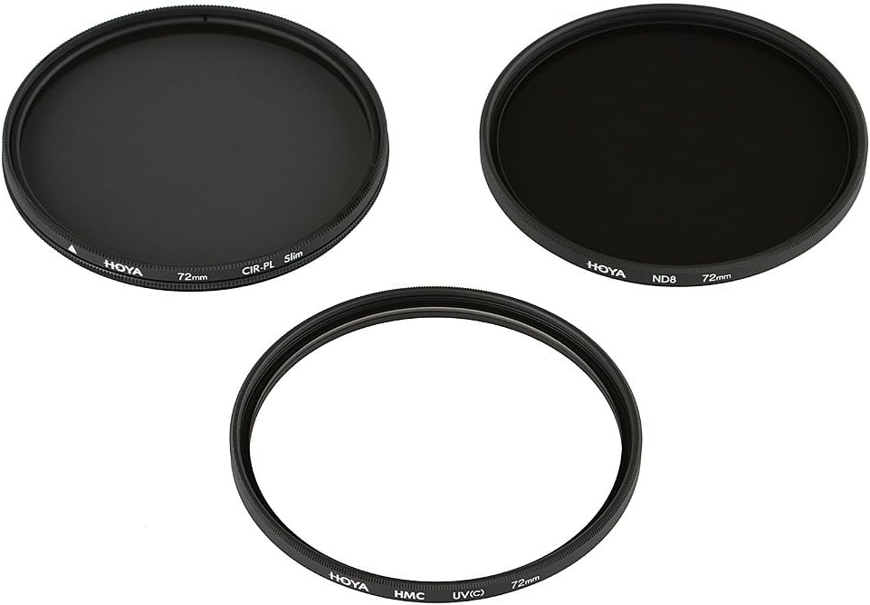 Hoya Digital Filter Kit (55mm, inkl Cirkular Polfilter/ND-Filter (NDx8)/HMC-C, UV-Filter), 55mm