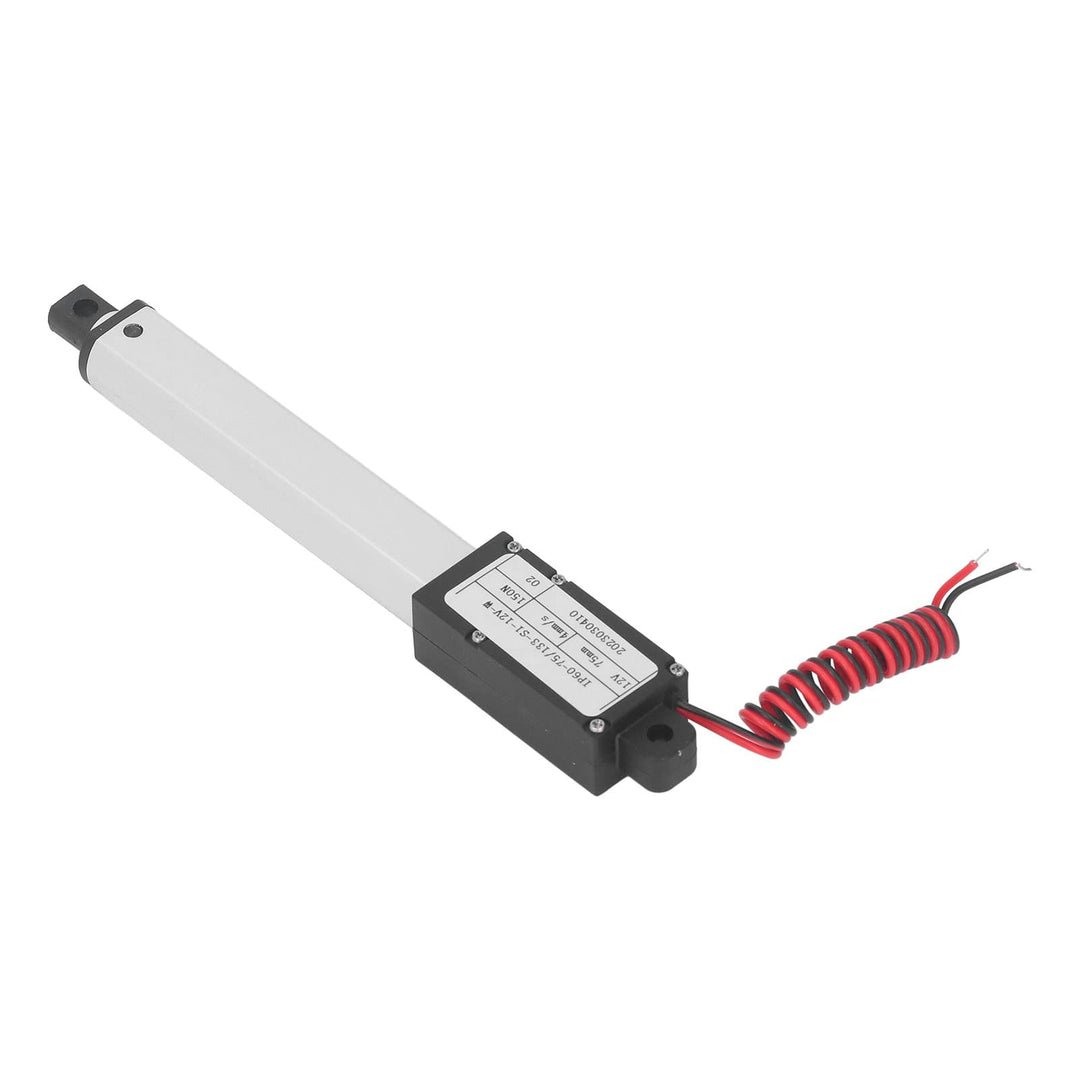 Elektrischer Mikro-Linearantrieb, 75 Mm Hub Robuster Mini-Linearantrieb Aluminiumlegierung 12 V Vers
