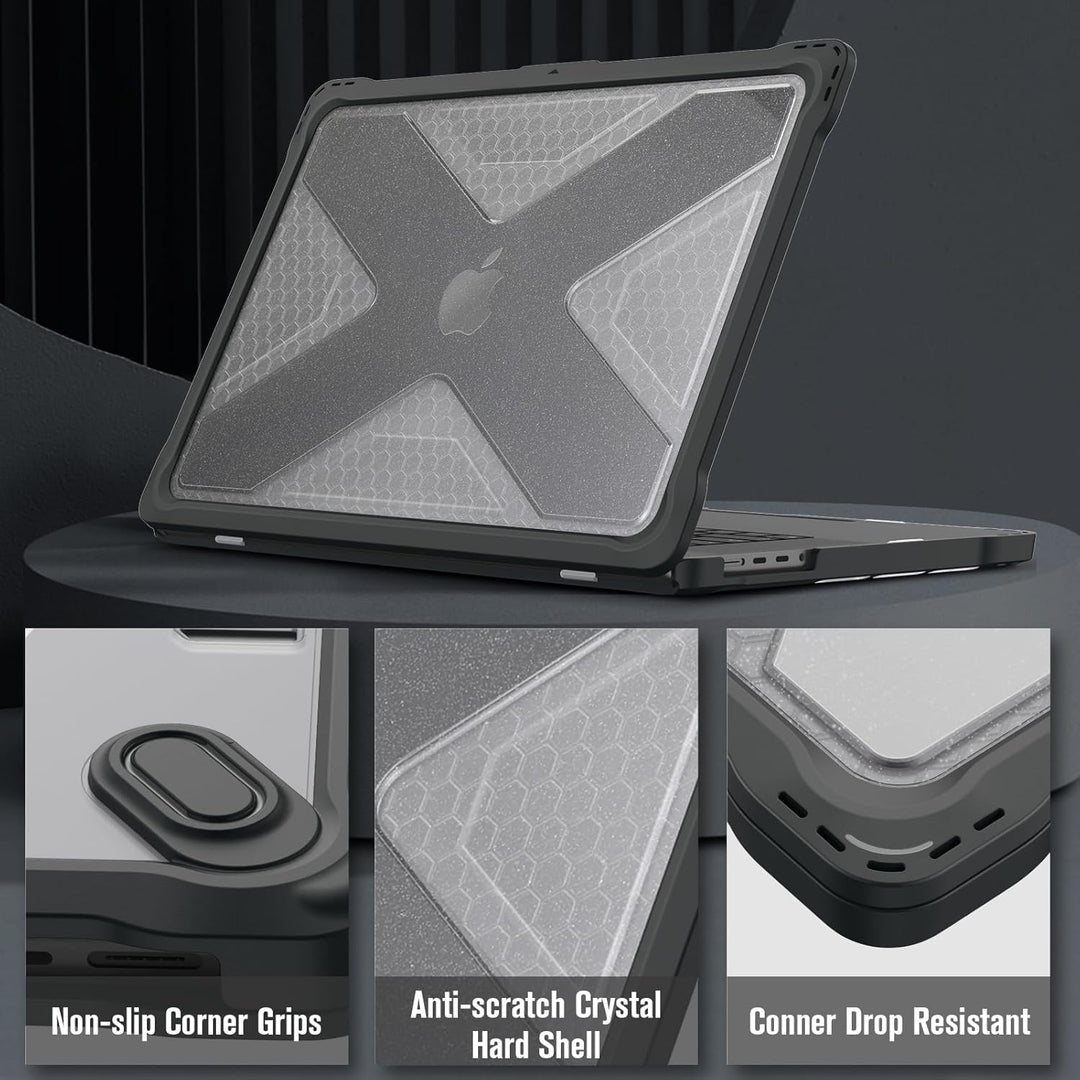 Fintie Hülle Kompatibel mit MacBook Pro 16 (2026-2021) M5 M4 M3 M2 M1 Pro/Max A3428 A3429 A3186 A340