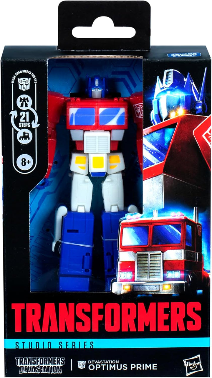 Transformers Spielzeug Studio Series Deluxe-Klasse Transformers: Devastation Optimus Prime Action-Fi