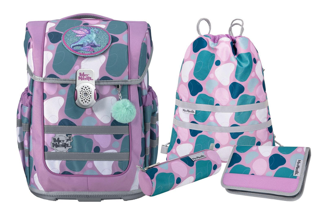 McNeill Schulranzen-Set COMPACTO, 5tlg. - Kollektion 2024, Barba