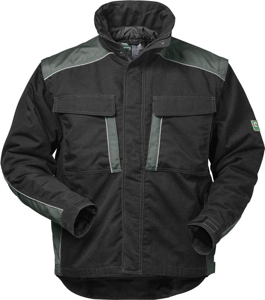 Elysee Canvas-Outdoorjacke "Basel" Grösse, 1 Stück, M, schwarz/grau, 22651-M, M