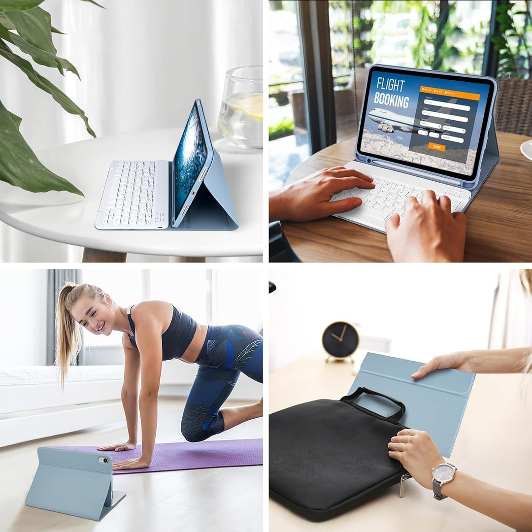 Hülle mit Tastatur für Lenovo Idea Tab 11" 2025 TB-336FU/TB-336ZU, Tastaturs Hülle für Lenovo Idea 1