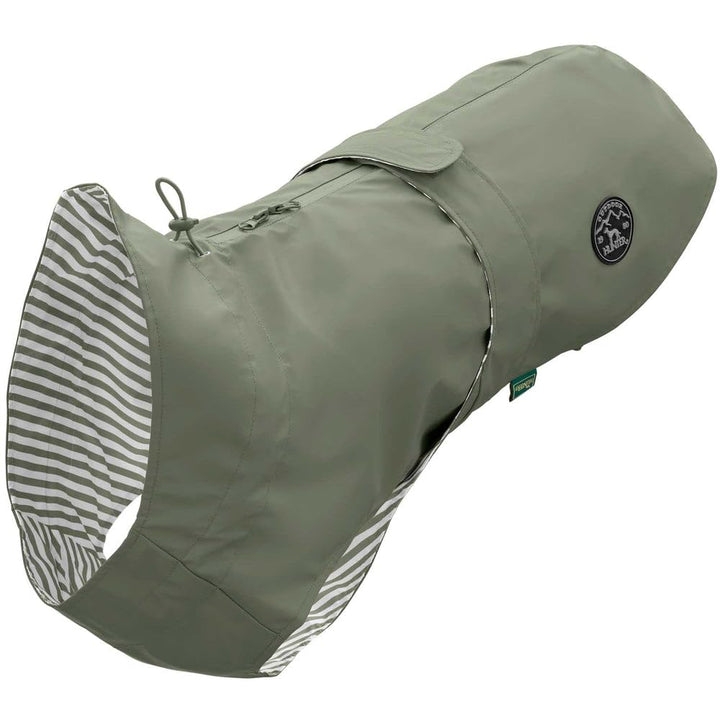 HUNTER Hunde-Regenmantel Milford, Farbe: grün, ergonomische Passform für optimalen Schutz, individue