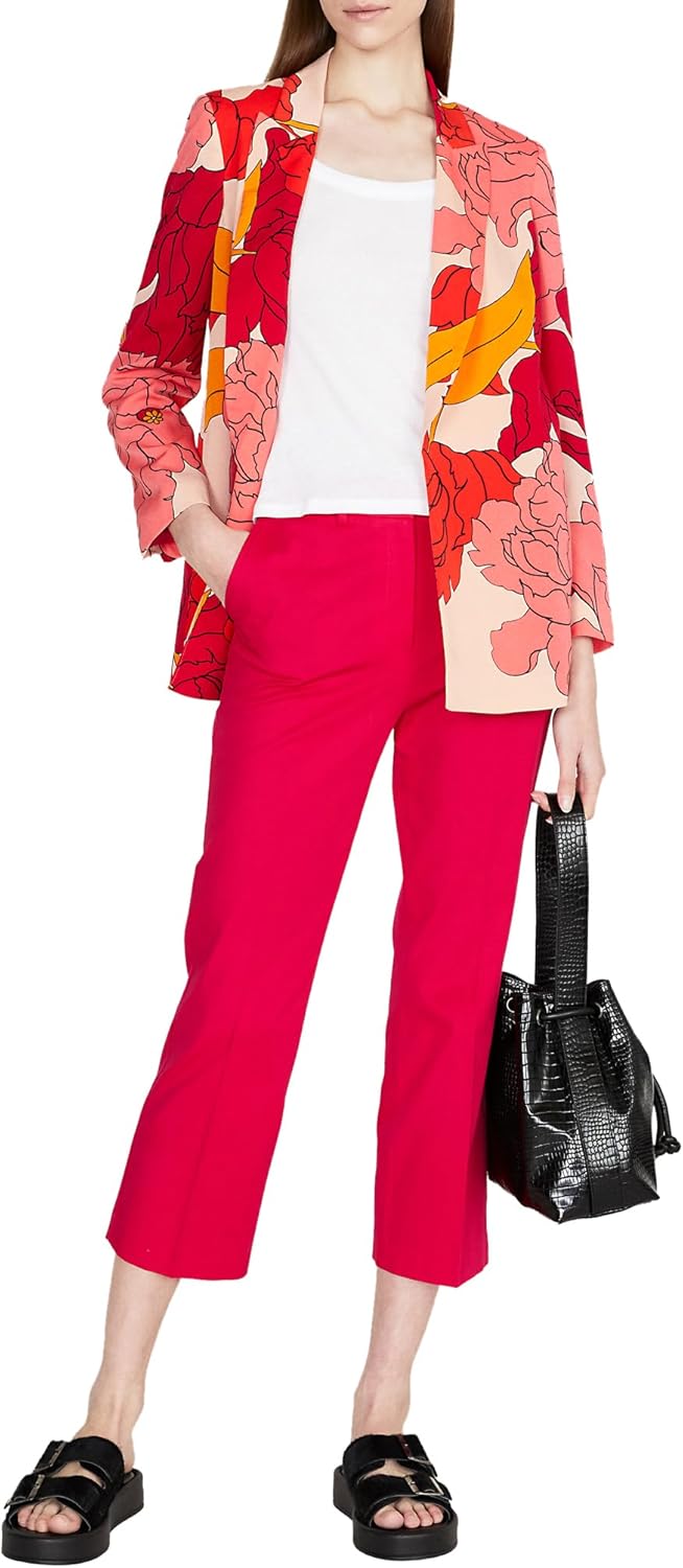 SISLEY Damen Pants 36 Fuchsia 39c, 36 Fuchsia 39c
