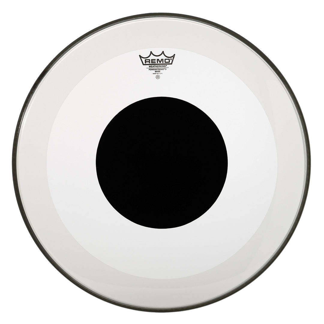 Powerstroke TPR P3 transparent schwarz dot Bass Scruggs – Top schwarz dot, 18 Powerstroke P3 Clear B