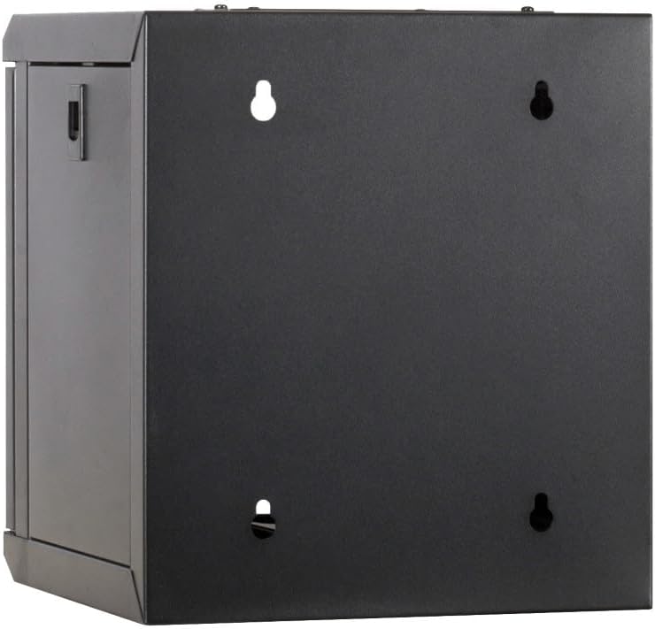 DSIT 4 HE - 10 Zoll Serverschrank - mit Glastür - (BxTxH) 312x310x264mm - Schwarz - Abschliessbar -