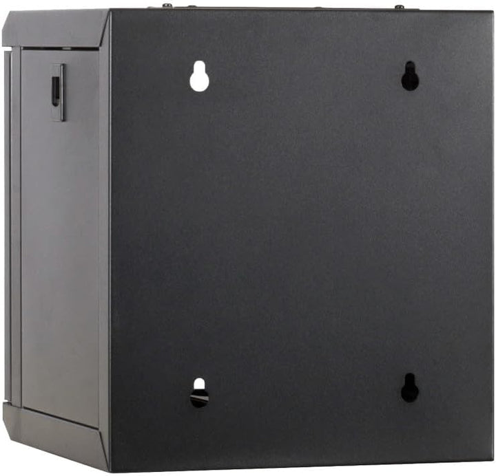 DSIT 4 HE - 10 Zoll Serverschrank - mit Glastür - (BxTxH) 312x310x264mm - Schwarz - Abschliessbar -