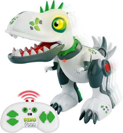 Xtrem Bots - Dinopunk Roboter Kinder | Ferngesteuerter Dinosaurier | Roboter Programmierbar 20 Aktio