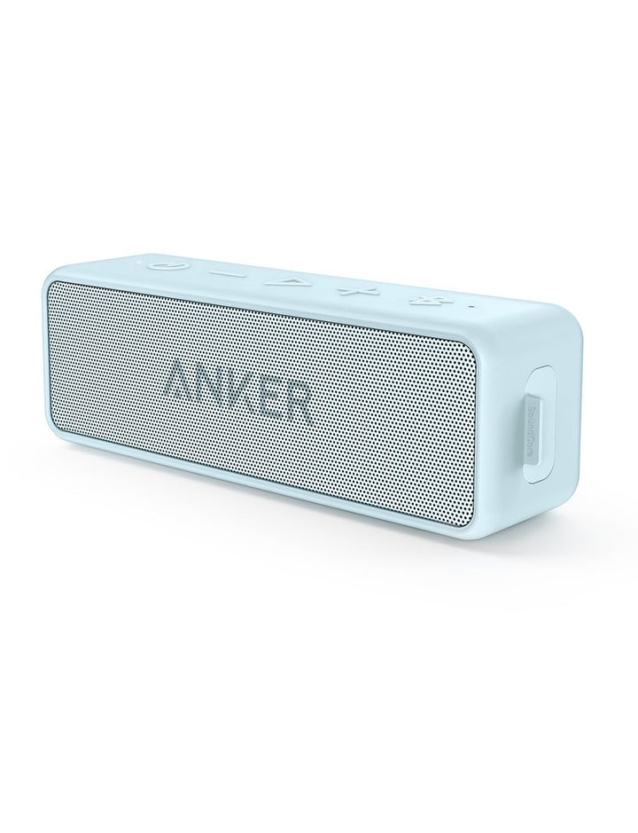 soundcore Anker 2 Portable Bluetooth Speaker with 12W Stereo Sound, BassUp, IPX7 Waterproof, 24-Hour
