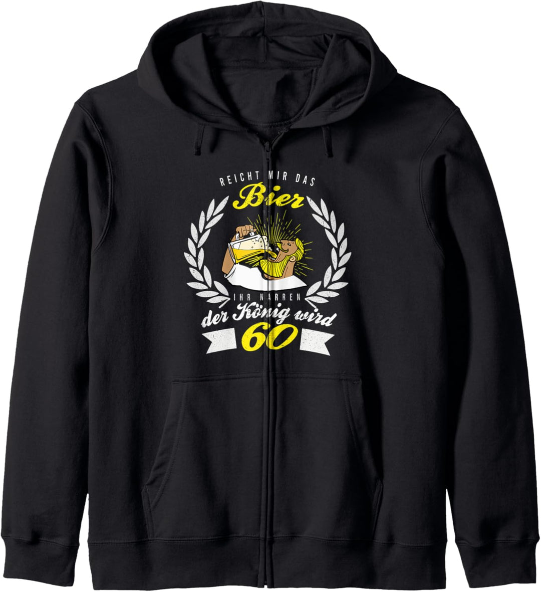 60. Geburtstag Jahrgang 1960 Geschenkidee für einen Mann Kapuzenjacke