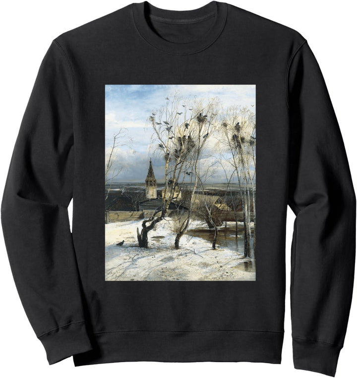 The Rooks Have Come Back von Aleksey Savrasov Sweatshirt