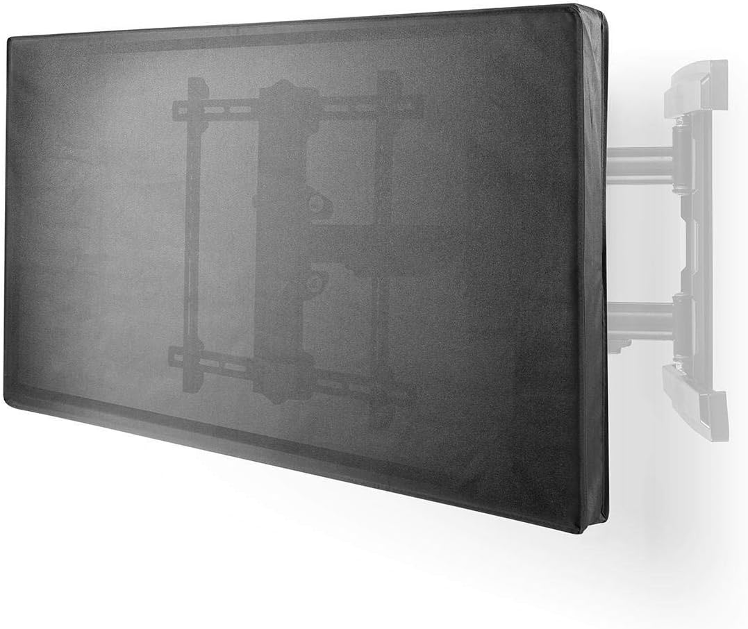 Outdoor-TV-Schirm-Abdeckung - Bildschirmgrösse: 40-42" - Supreme Quality Oxford - Schwarz