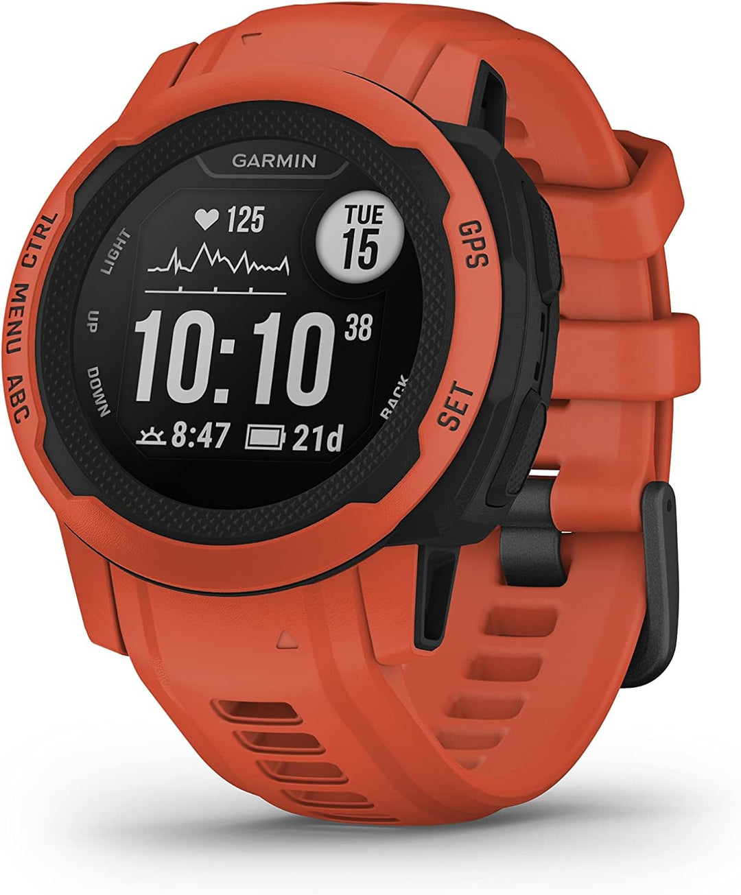 Garmin Instinct 2S, Smaller-Sized Rugged Outdoor Watch with GPS, Built for All Elements, Multi-GNSS