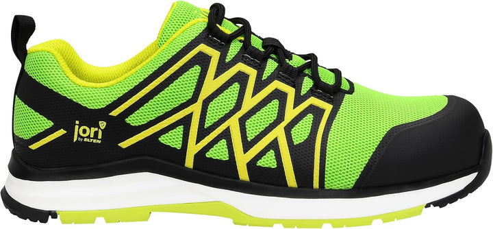 JORI Sicherheitshalbschuh Swift Green-Yellow Low ESD S1P 46 Grösse: 46, Grösse: 46
