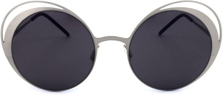 Italia Independent Damen 0220-075-075 Sonnenbrille, Grau (Gris), 53.0